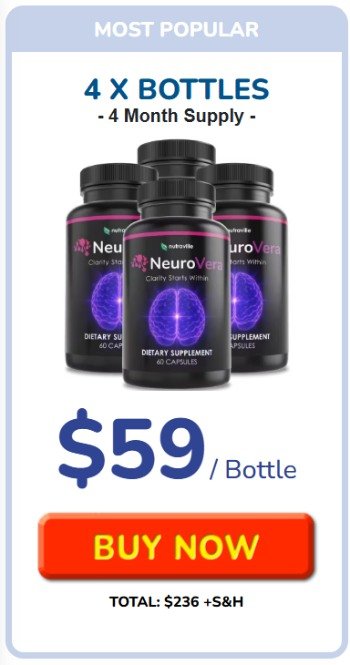 Buy 4 bottles of NeuroVera